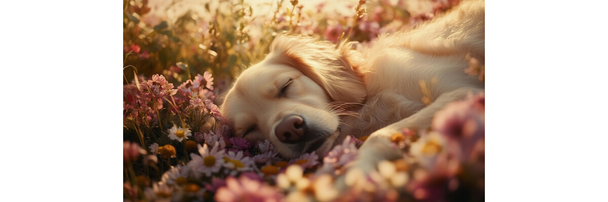 Frühjahrsmüdigkeit und Frühlingsgefühle beim Hund - Frühjahrsmüdigkeit und Frühlingsgefühle beim Hund