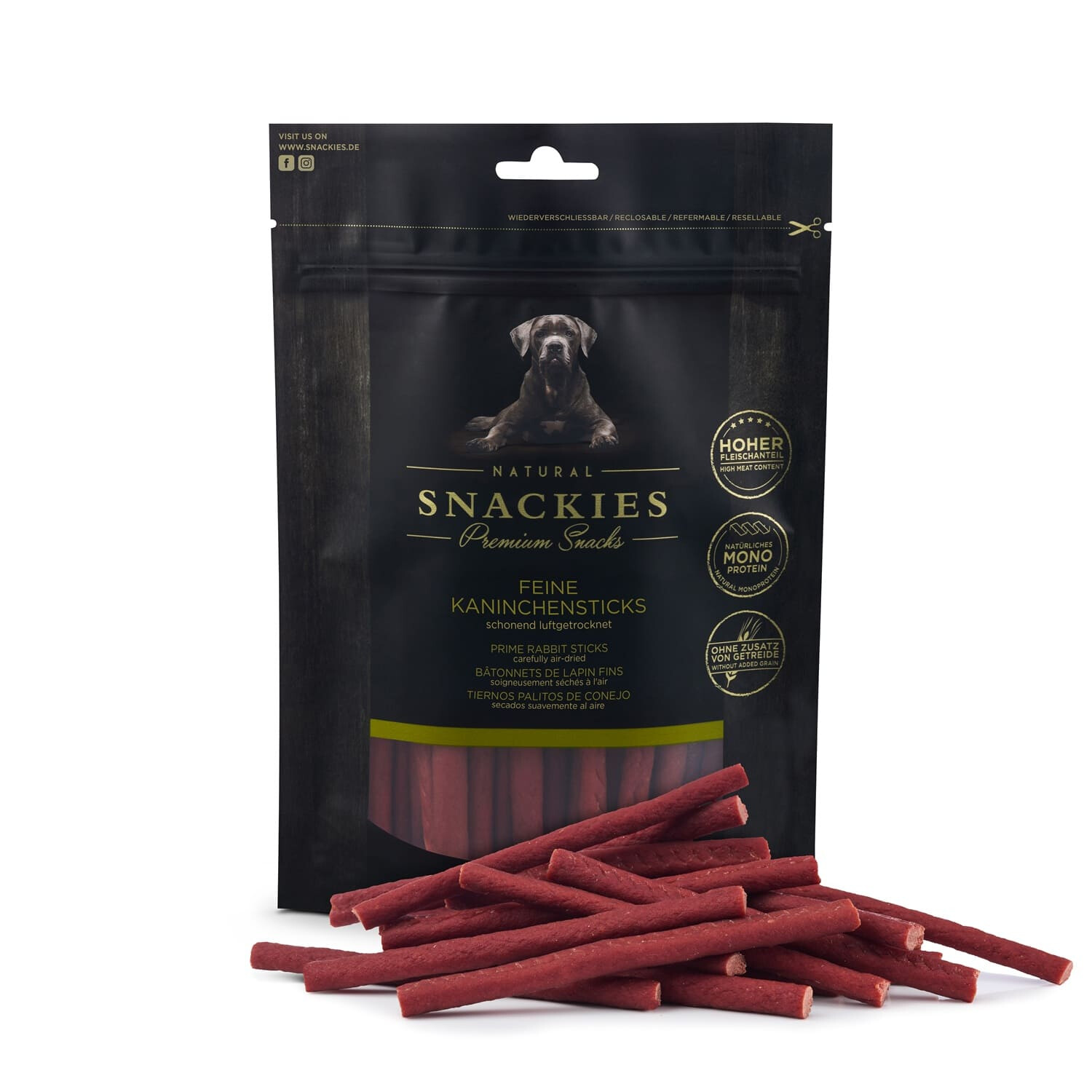 Rabbit sticks 400g
