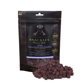 8+1 Vorteils-Set Feine Straussenfleischw&uuml;rfel 150g